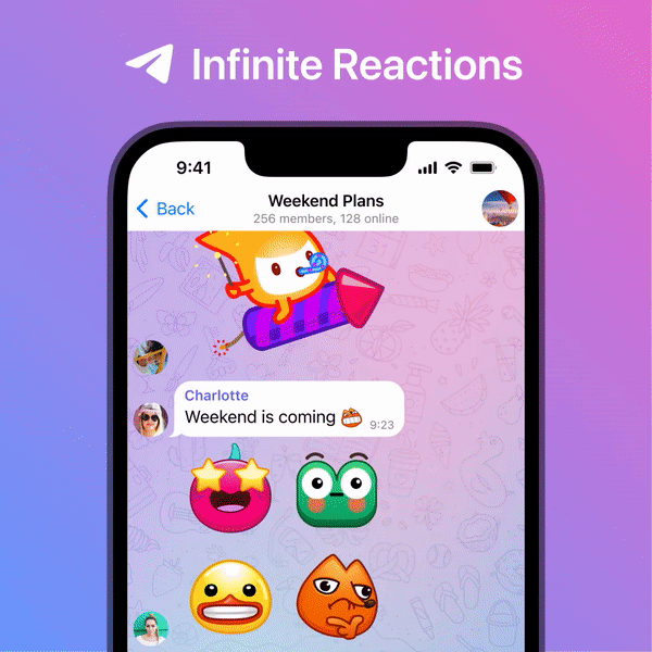 Почти как было в ICQ: в Telegram появились статусы-смайлики