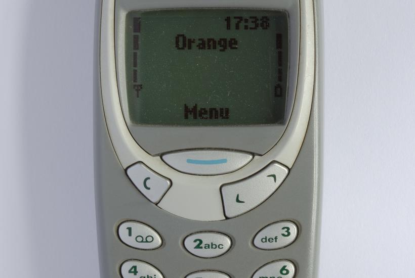 Nokia 3310 grey front