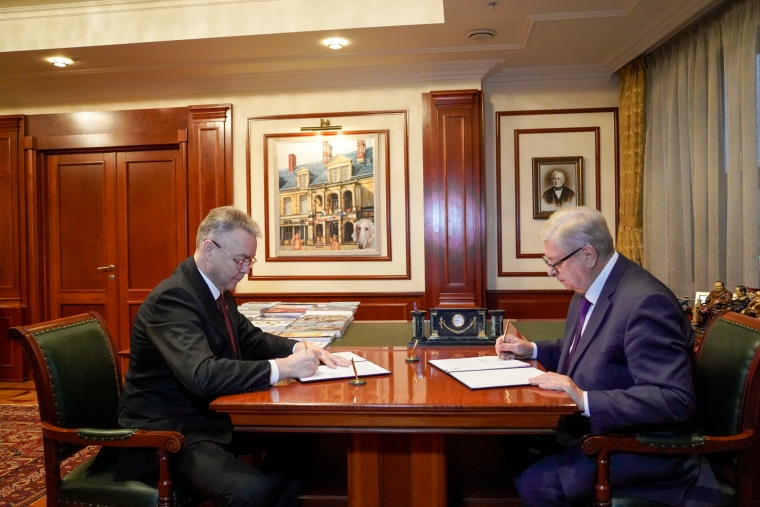 ГУБЕРНАТОР СТАВРОПОЛЬЯ И РЕКТОР МГИМО ПОДПИСАЛИ СОГЛАШЕНИЕ О СОТРУДНИЧЕСТВЕ