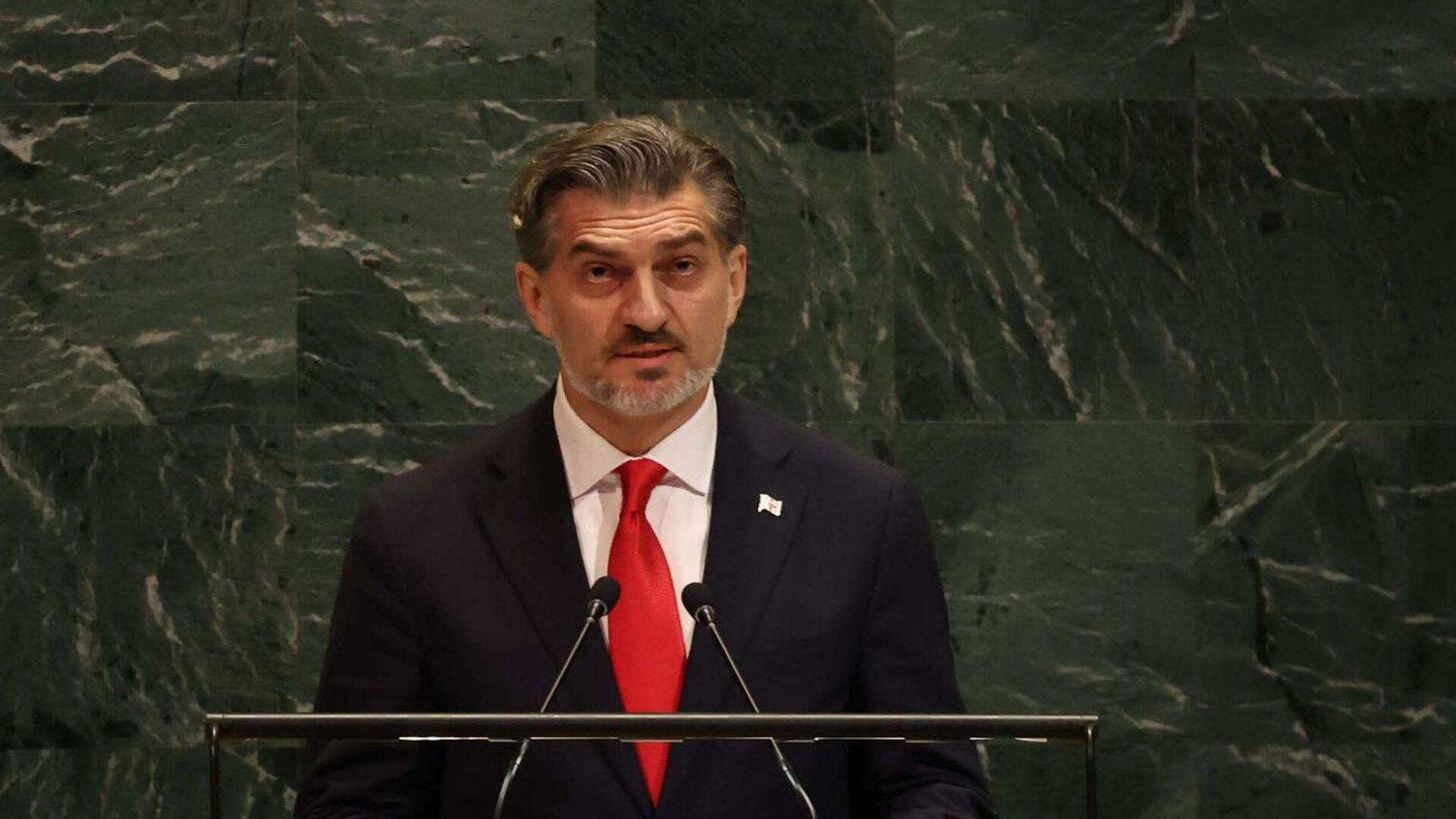 Президент Грузии в ООН - Sputnik Грузия, 1920, 27.09.2025