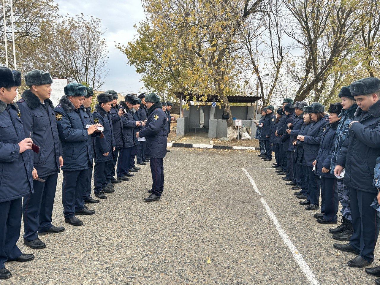 В СИЗО-1 УФСИН проведен строевой смотр личного состава