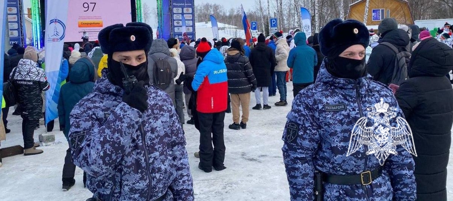 Росгвардейцы выполнили задачи по обеспечению безопасности шестого этапа Кубка России по лыжным гонкам в Казани