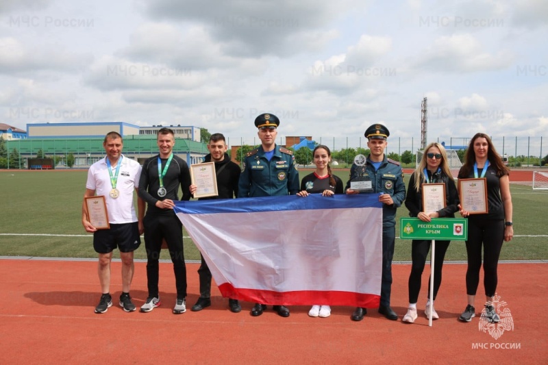 В Адыгее состоялись соревнования по легкой атлетике среди подразделений МЧС России Южного федерального округа