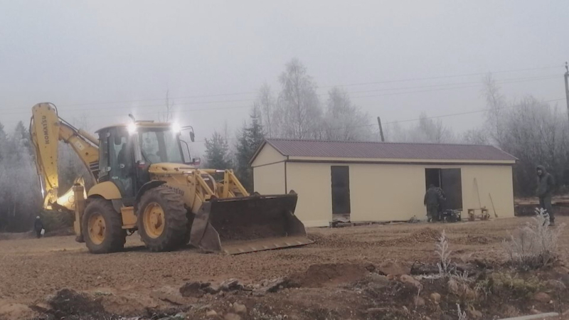 В Чухломе близится к завершению строительство профессиональной лыжной трассы