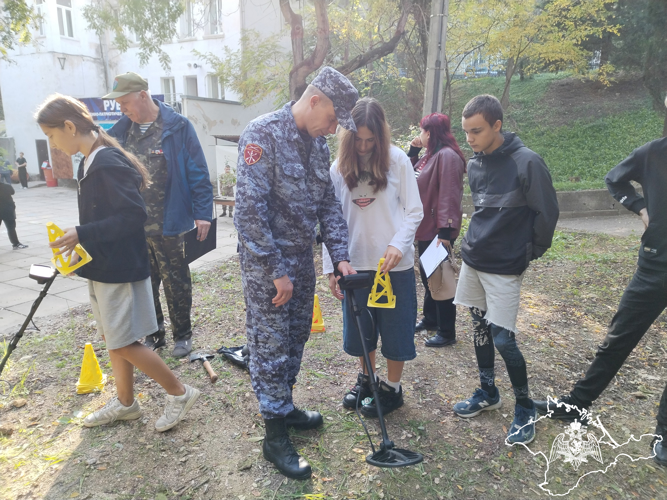 В Севастополе при участии росгвардейцев состоялась военно-патриотическая игра