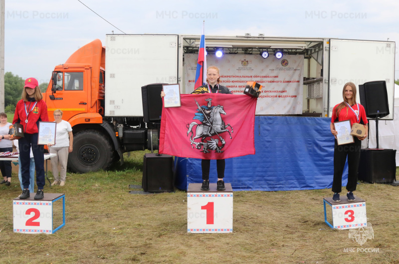 В Рязанской области наградили победителей и призеров соревнований «Школа безопасности»