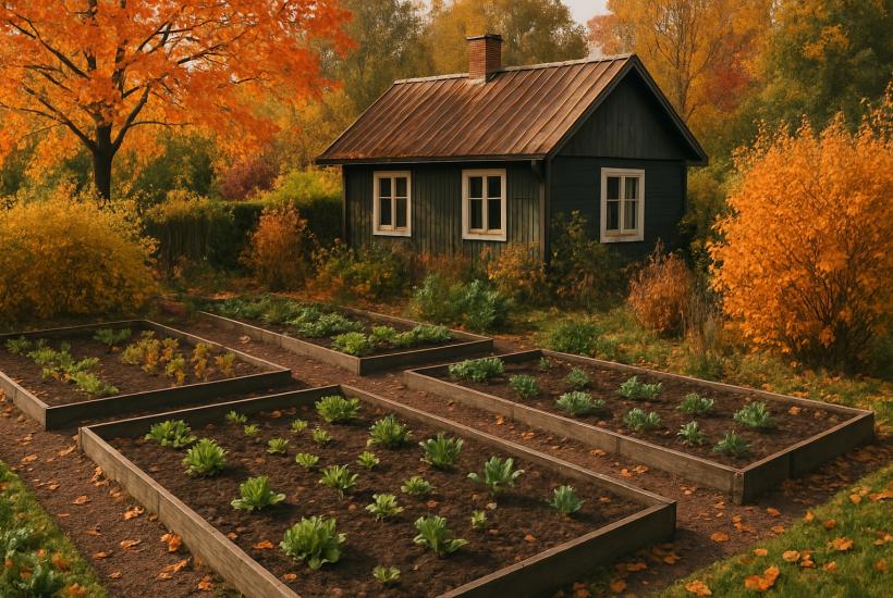Осень на даче