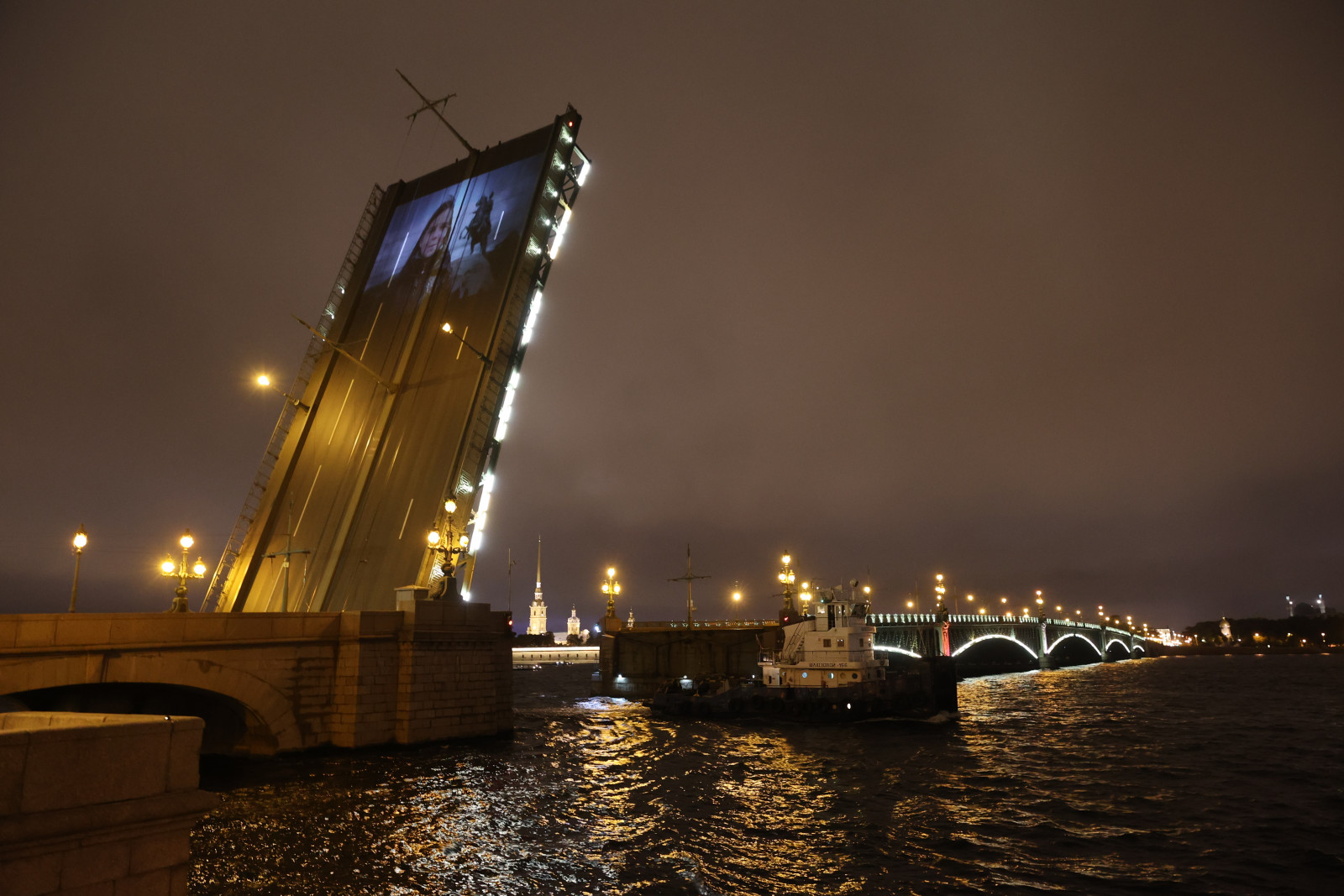 Володарский мост разводка