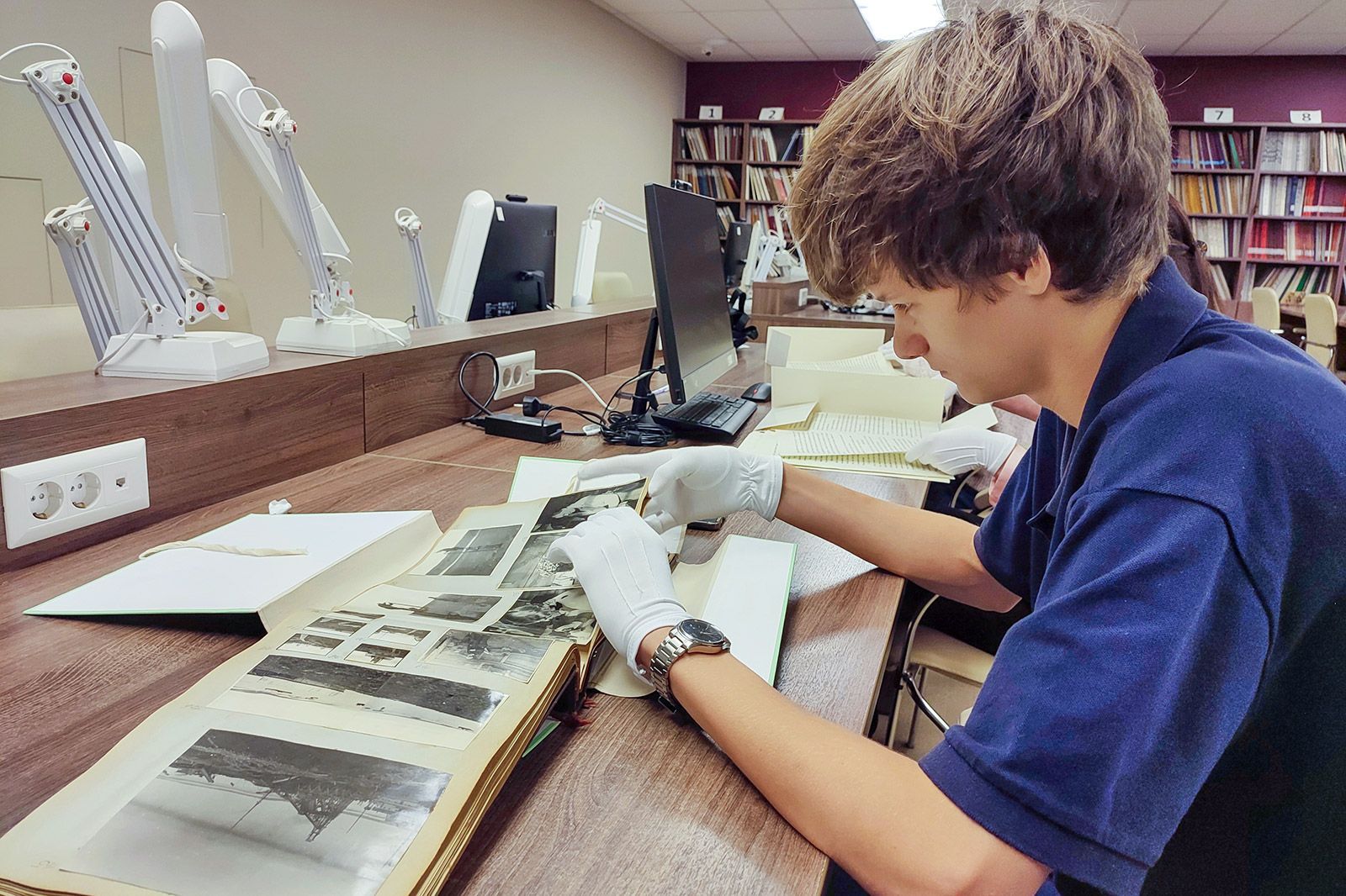 Молодежь Москвы исследовала материалы, связанные с освоением Арктики