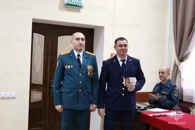Дагестанские спасатели отметили свой профессиональный праздник
