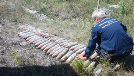 В Воронежской области взорвали 64 боеприпаса времён Великой Отечественной войны