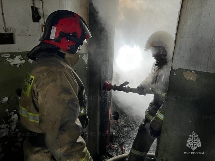 Пожар на пивоваренном заводе произошёл в Южно-Сахалинске