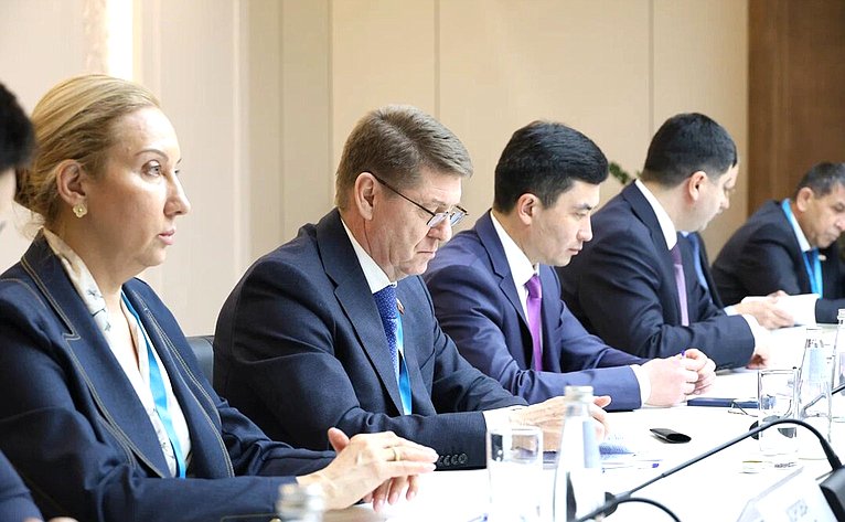 Делегация сенаторов приняла участие в наблюдении за проведением референдума по принятию новой Конституции Казахстана