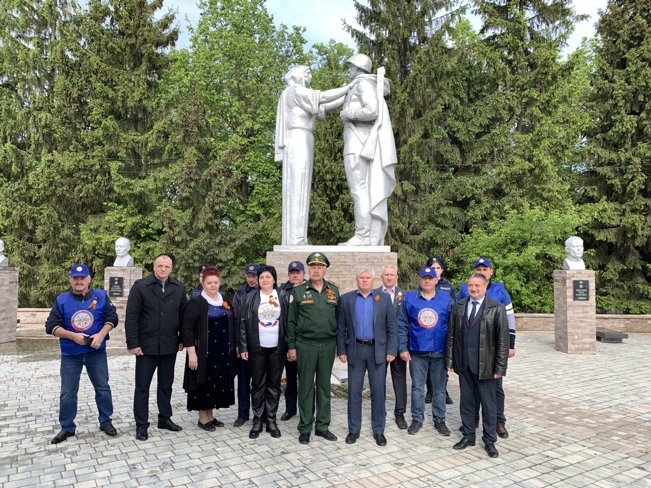 Белинский район приветствовал участников автопробега «Дорогами Победы», посвященного 79-ой годовщине Великой Победы