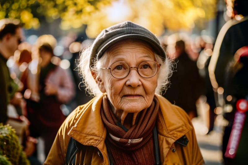 бабушка, пенсионерка