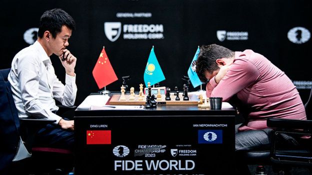 Первый китайский чемпион мира. Дин Лижэнь победил Непомнящего в матче за шахматную корону