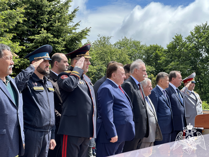 Начальник Управления Росгвардии по Республике Ингушетия принял участие в праздновании юбилея кадетского корпуса 