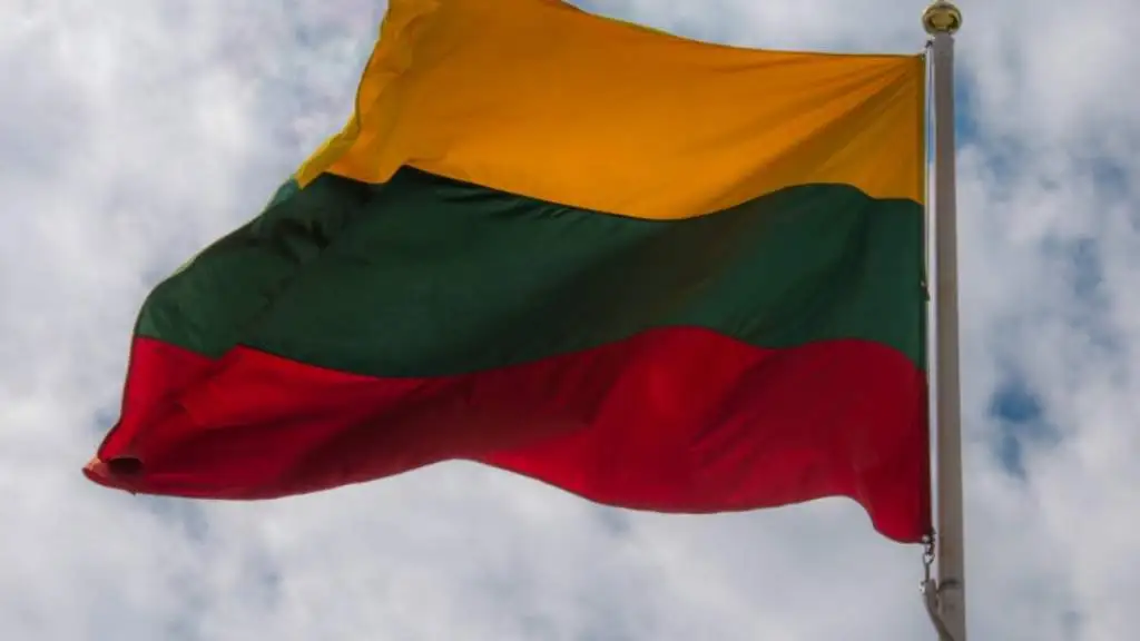 Каунасская полиция получила сообщение о сжигании госфлага Литвы