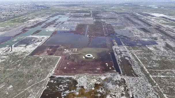 Здесь, недалеко от Мехико, планировали построить мегааэропорт пропускной способностью 125 млн пассажиров (Фото AFP / East News)