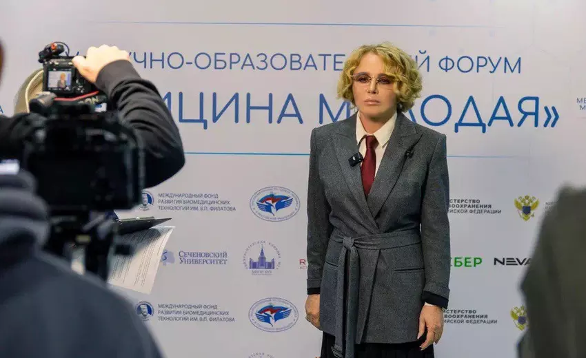 Екатерина Диброва на V юбилейном научно-образовательном форуме «МЕДИЦИНА МОЛОДАЯ»: проект поддержки молодых учёных получает стратегическое развитие