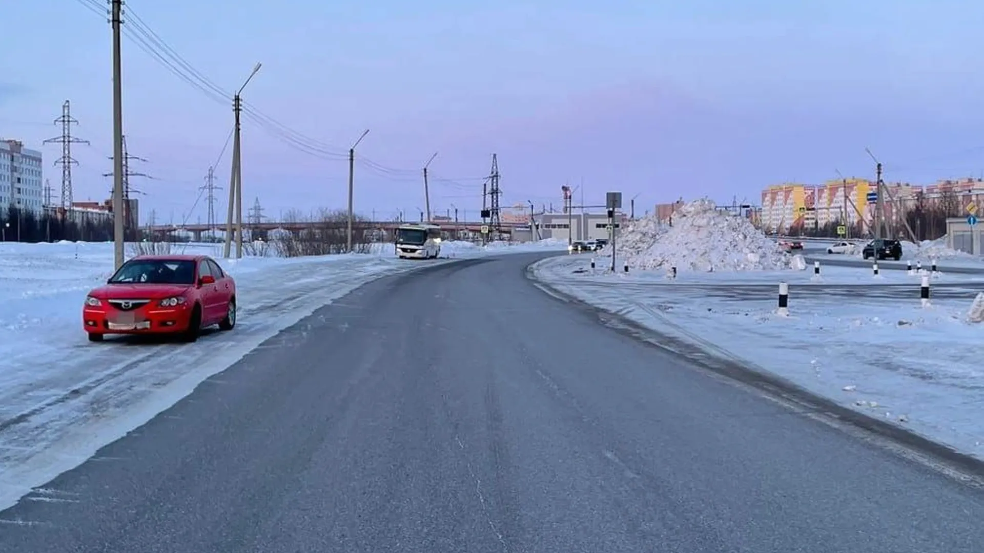 мост в новом уренгое возле солнечного