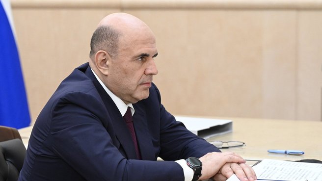 Встреча Михаила Мишустина с генеральным директором государственной корпорации «Ростех» Сергеем Чемезовым