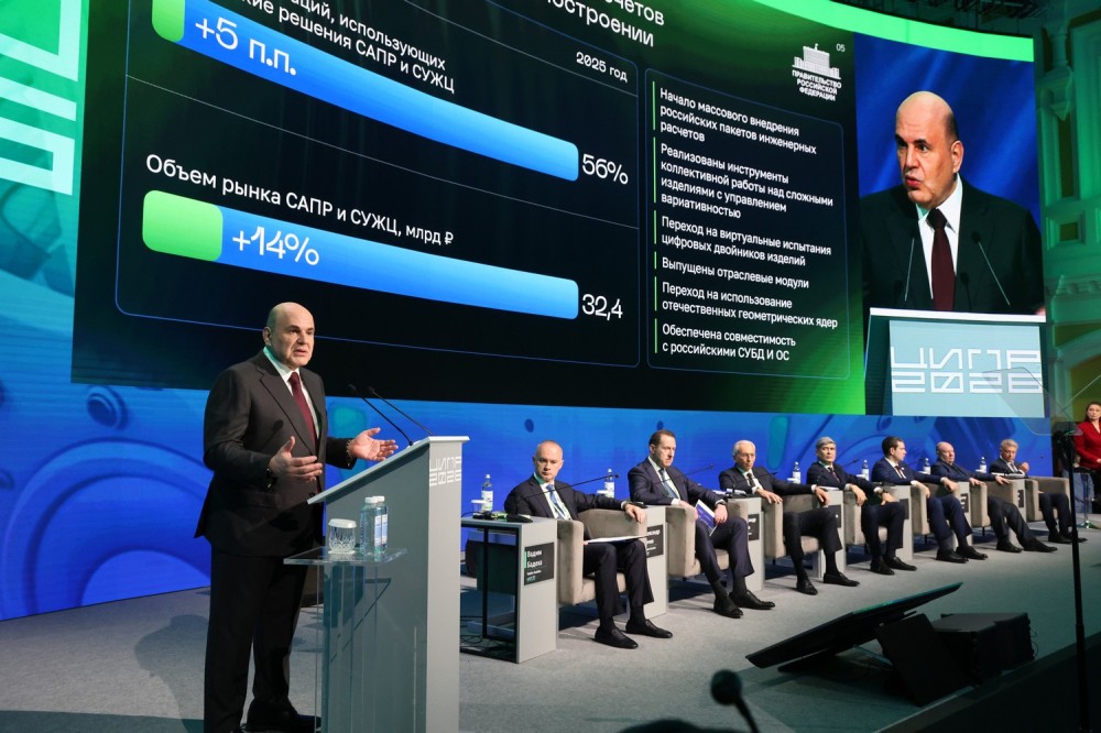 Михаил Мишустин выступил на ЦИПР-2026 в Нижнем Новгороде