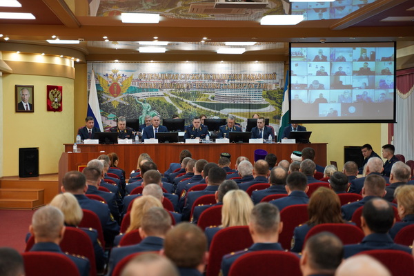 В УФСИН России по Республике Башкортостан подвели итоги служебной деятельности за 2023 год