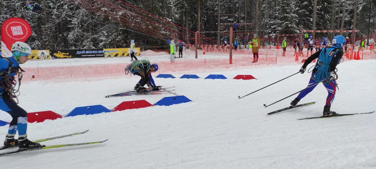 Прикамские спортсмены в десятке лучших по спортивному туризму на лыжных дистанциях