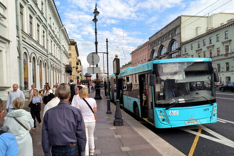 лди, автобус, невский проспект