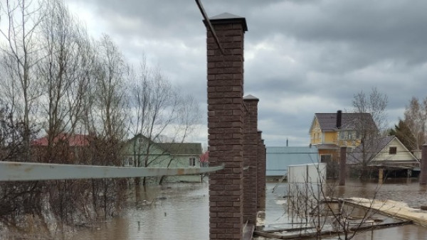 В доме можно плавать: в Волжском районе паводок топит жилье