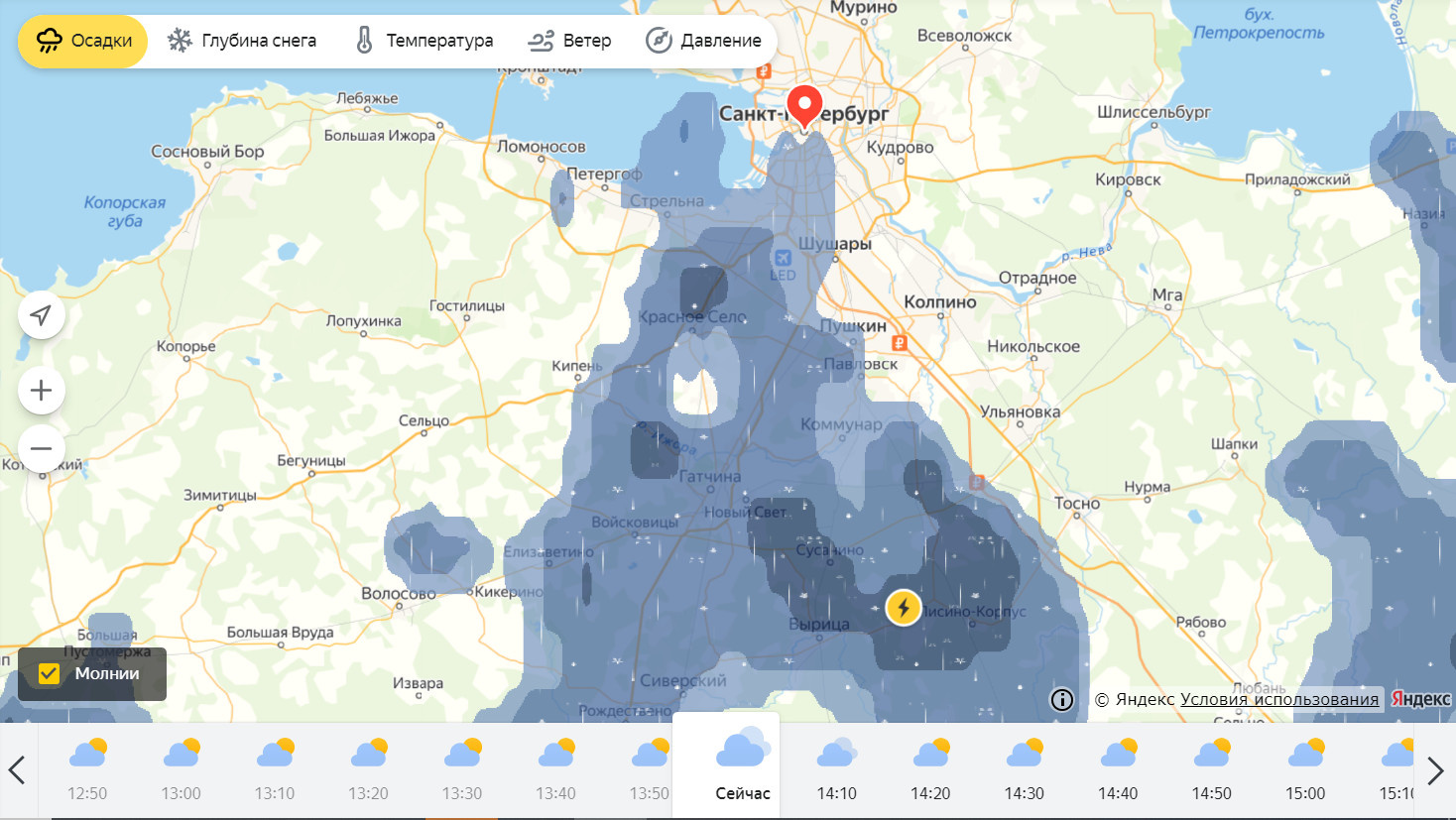 Погода на декабрь 2023 в спб