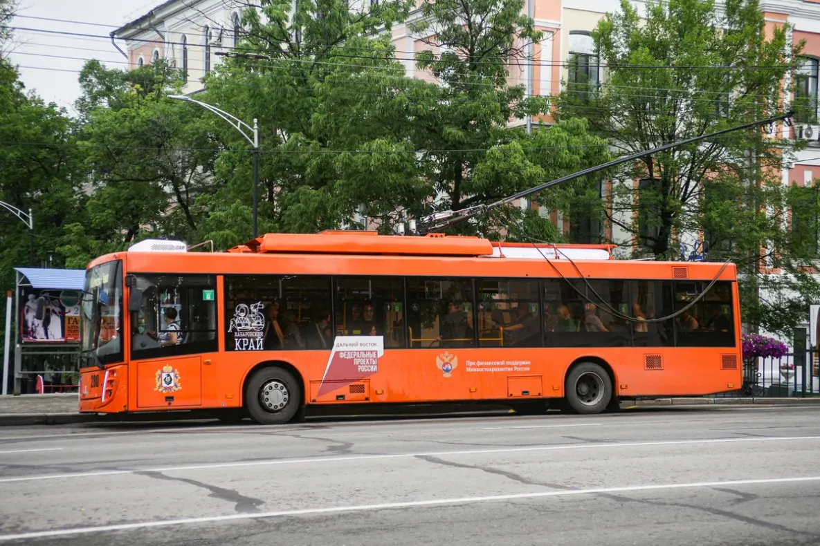 Мэрия Хабаровска увеличила число машин на троллейбусном маршруте №9