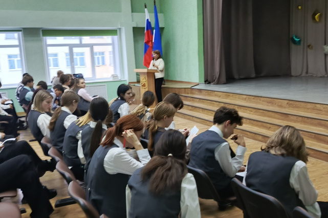 Проведены просветительские занятия для учащихся школ города Воркуты