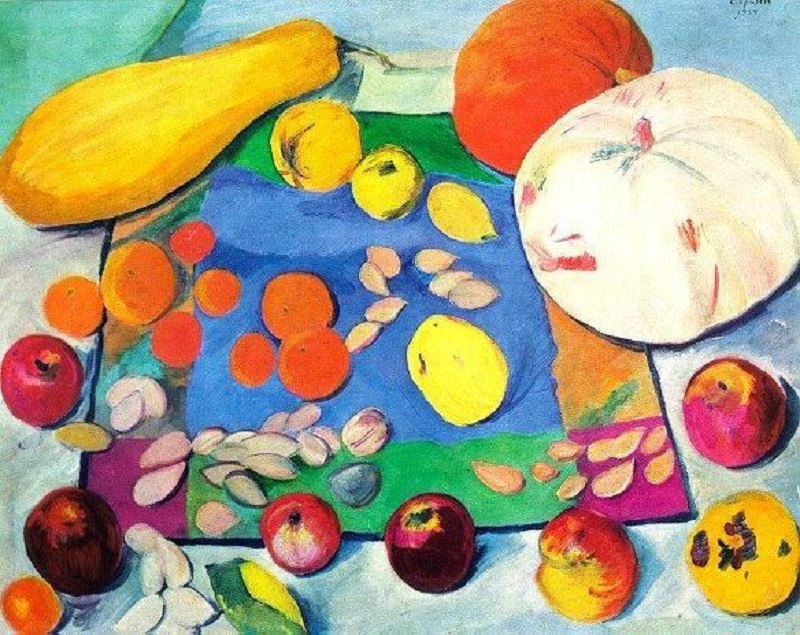 Мартирос Сарьян. Фрукты и овощи. 1934