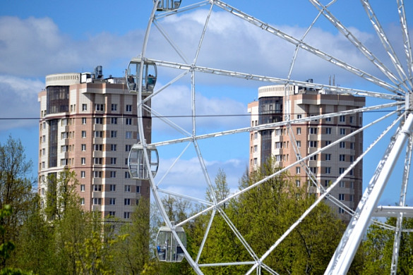  К майским праздникам в Иванове откроется колесо обозрения на набережной 