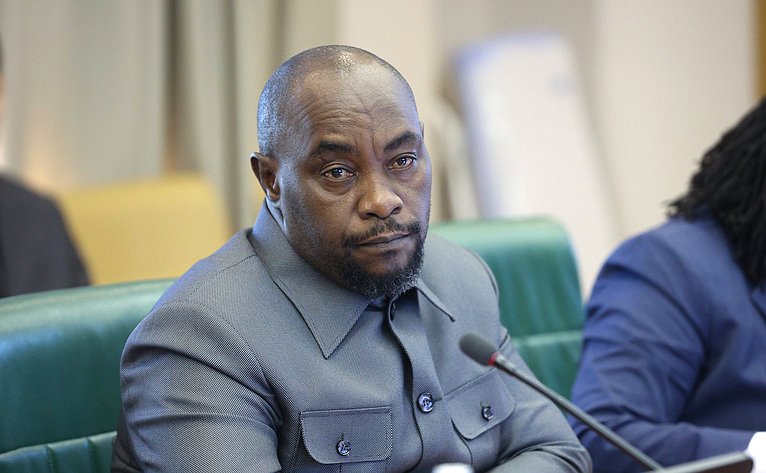 Встреча председателя Комитета СФ по международным делам Григория Карасина с заместителем Председателя Сената Республики Кения Катури Мурунги