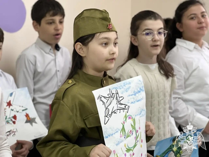 В Кабардино-Балкарии росгвардейцы присоединились к патриотической акции «Эстафета подвига»