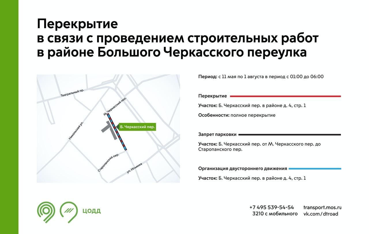 Перекрытия движения в москве завтра подробно схема