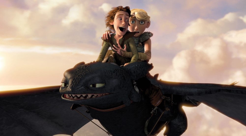 Кадр из мультфильма «Как приручить дракона» (2010)
