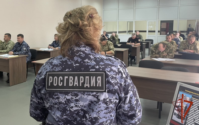 Учебно-методический сбор с руководящим составом Росгвардии завершился в Иркутске