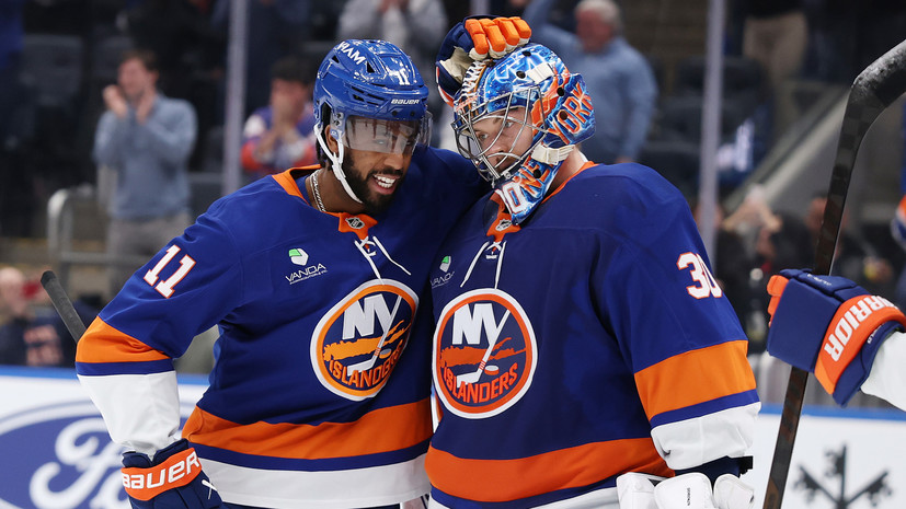 Триумфальное возвращение: Сорокин отразил 44 броска и побил рекорд «Айлендерс» по количеству сухарей