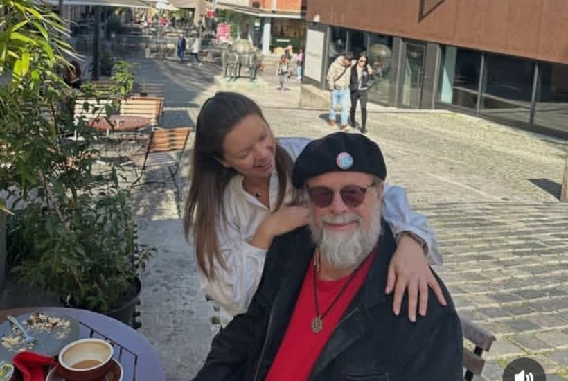 Музыкант Борис Гребенщиков и актриса Алиса Гребенщикова