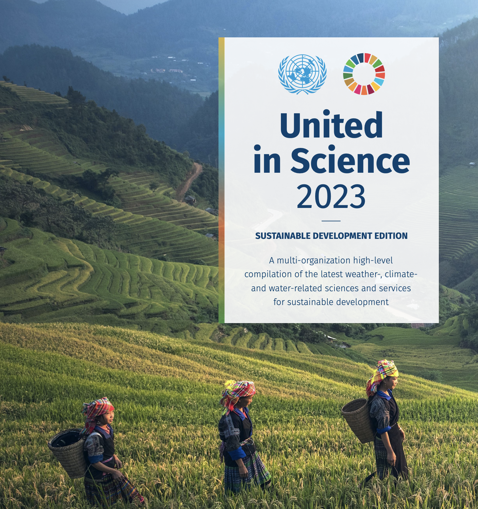 United in Science report 2023 cover