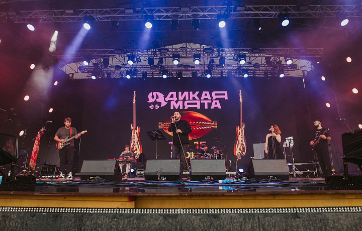 Группа Sula fray открыла музыкальную программу «Дикой Мяты»