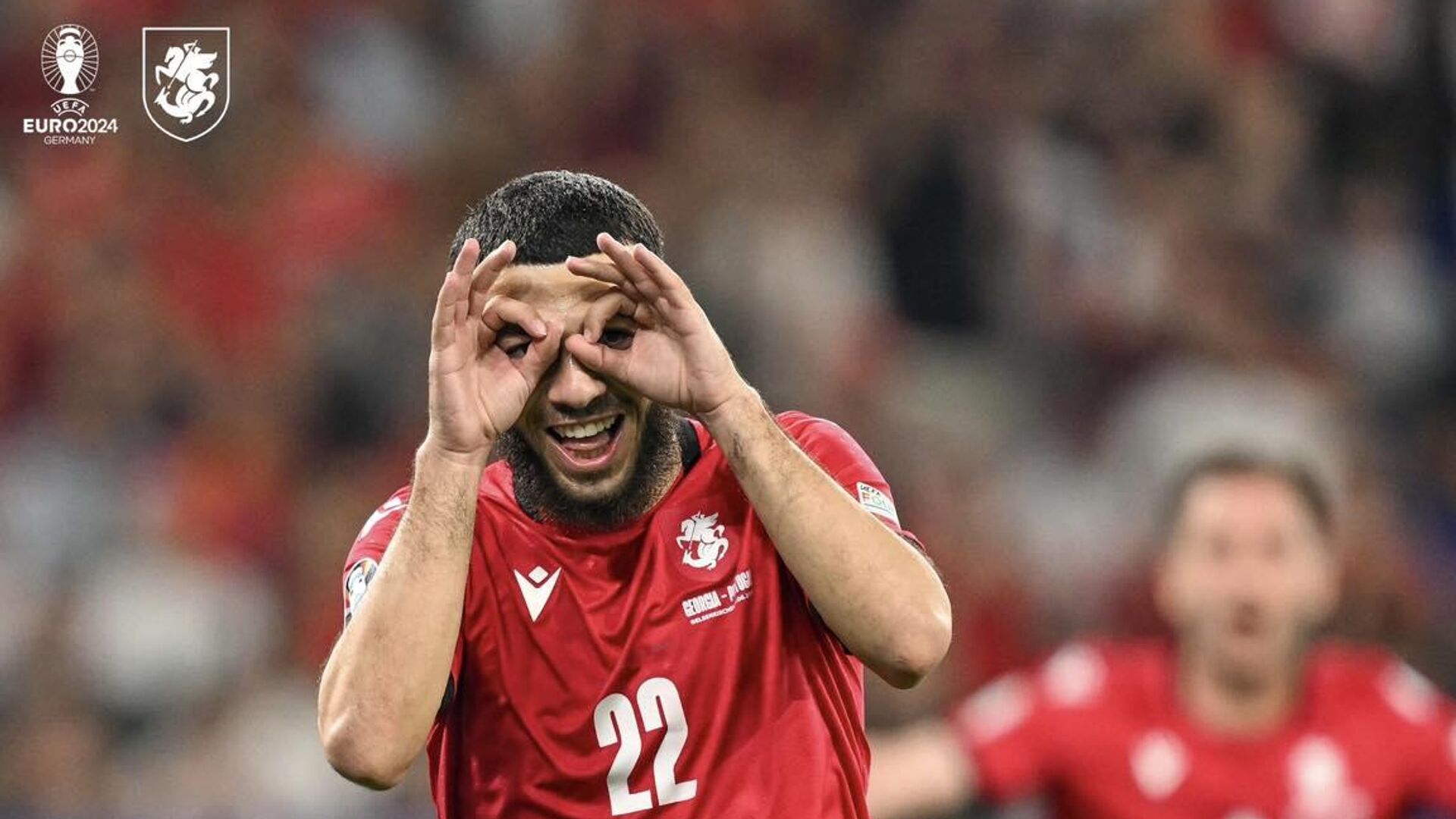 Нападающий сборной Грузии по футболу Георгий (Жорж) Микаутадзе - Sputnik Грузия, 1920, 23.03.2025