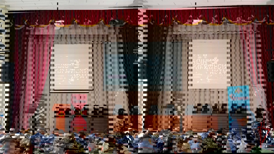 Росгвардейцы в Южно-Сахалинске поддержали Всероссийскую просветительскую акцию «Большой этнографический диктант» 