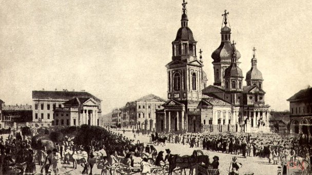 Сенная площадь в Петербурге. 1880-е годы. (Фото: Wikipedia)