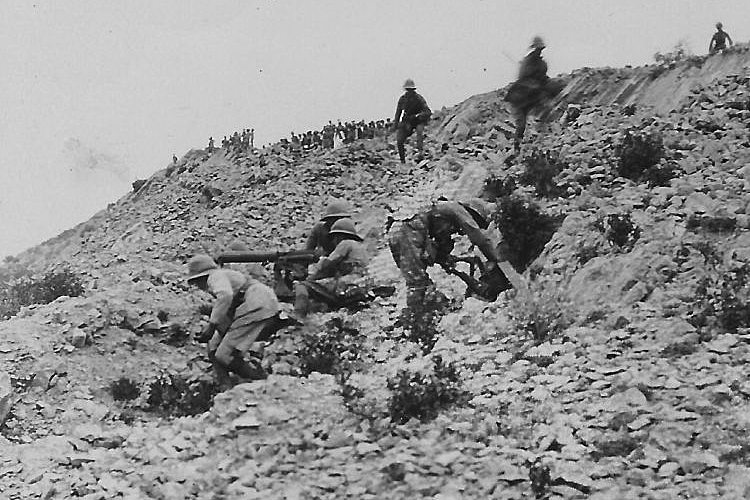 Бой в Кохате во время Третьей англо-афганской войны. 1919