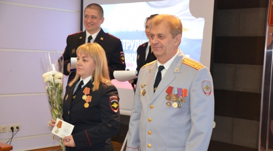 Фотография к материалу: В Кунгуре прошло награждение сотрудников полиции